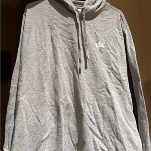 Nike Men's Gray Hoodie